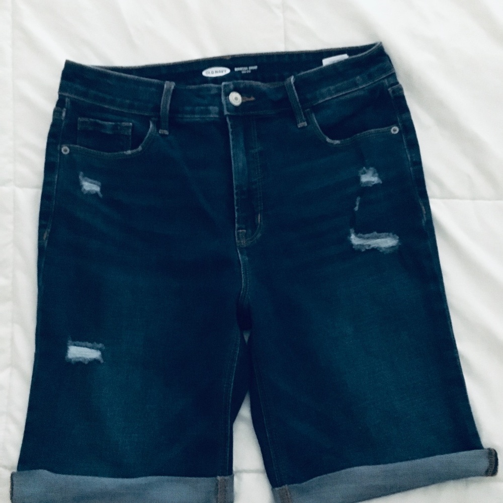 Old Navy Bermuda Shorts, Denim, Size 8